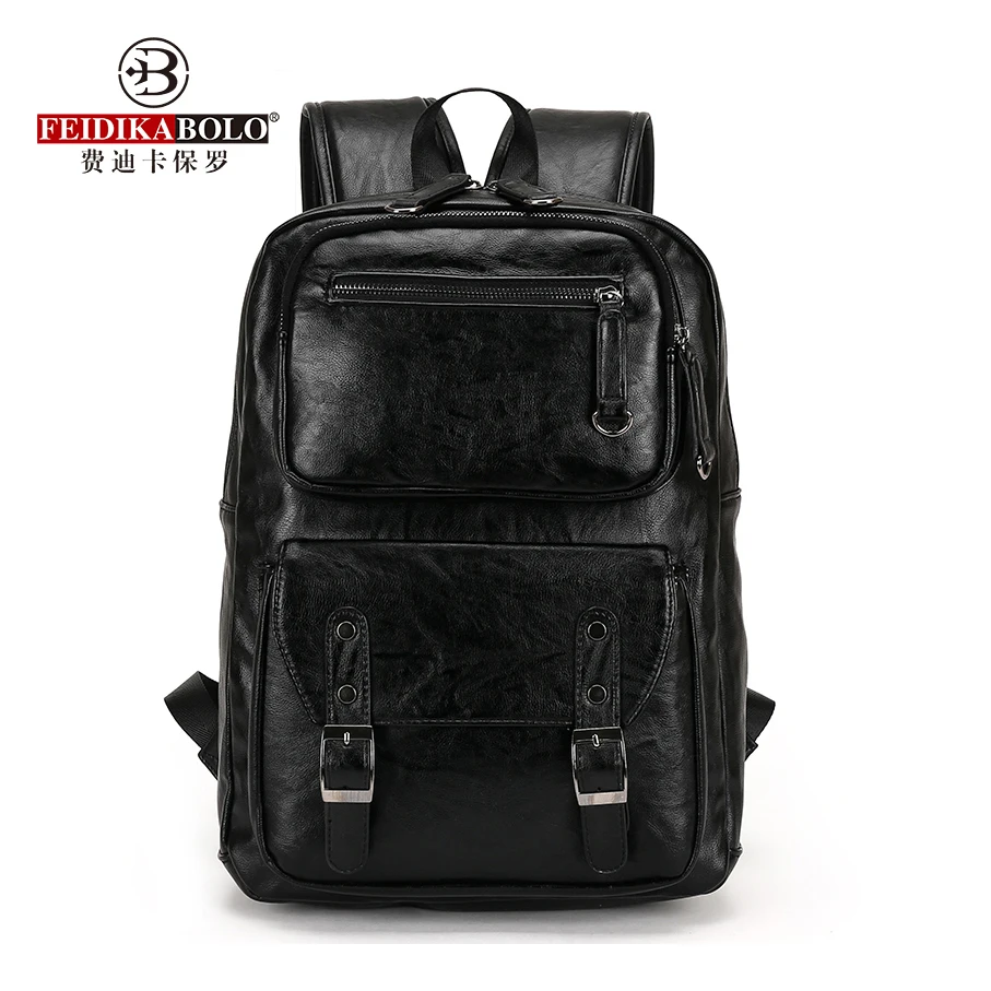 FEIDIKABOLO Retro Men's Double Shoulder Bag Fashion Personality College Wind Backpack Leisure Large Capacity Travel Backpack
FEIDIKABOLO Retro Men's Double Shoulder Bag Fashion Personality College Wind Backpack Leisure Large Capacity Travel Backpack