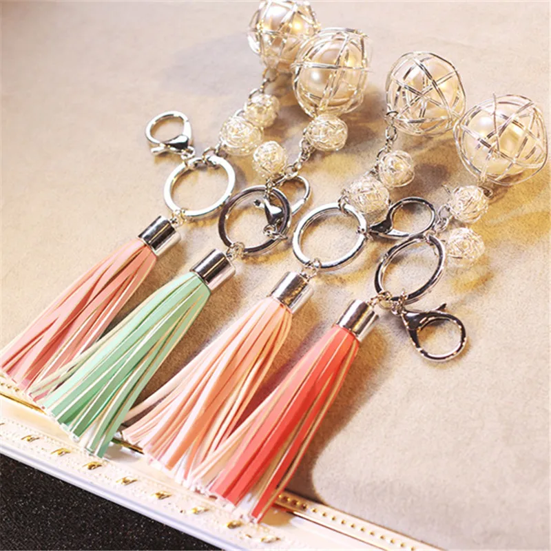 20pcs Korean fashion pearl rhinestone tassel car car key chain chain cute ladies bag buckle pendant decoration gifts wholesale
20pcs Korean fashion pearl rhinestone tassel car car key chain chain cute ladies bag buckle pendant decoration gifts wholesale