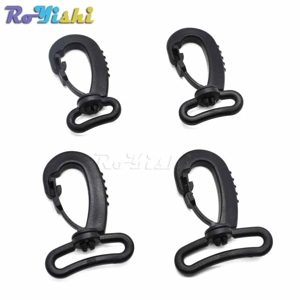 100pcs/pack Plastic Swivel Snap Hooks for Bag Belts Straps Keychain Clasp Backpack Accessories
100pcs/pack Plastic Swivel Snap Hooks for Bag Belts Straps Keychain Clasp Backpack Accessories