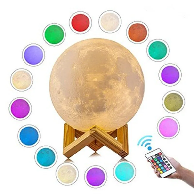 10/15/18/20/22 CM 16 Colors Moon Star Lamp 3D Printing USB Charging Night Light Touch Control Brightness Moon Star Light
10/15/18/20/22 CM 16 Colors Moon Star Lamp 3D Printing USB Charging Night Light Touch Control Brightness Moon Star Light