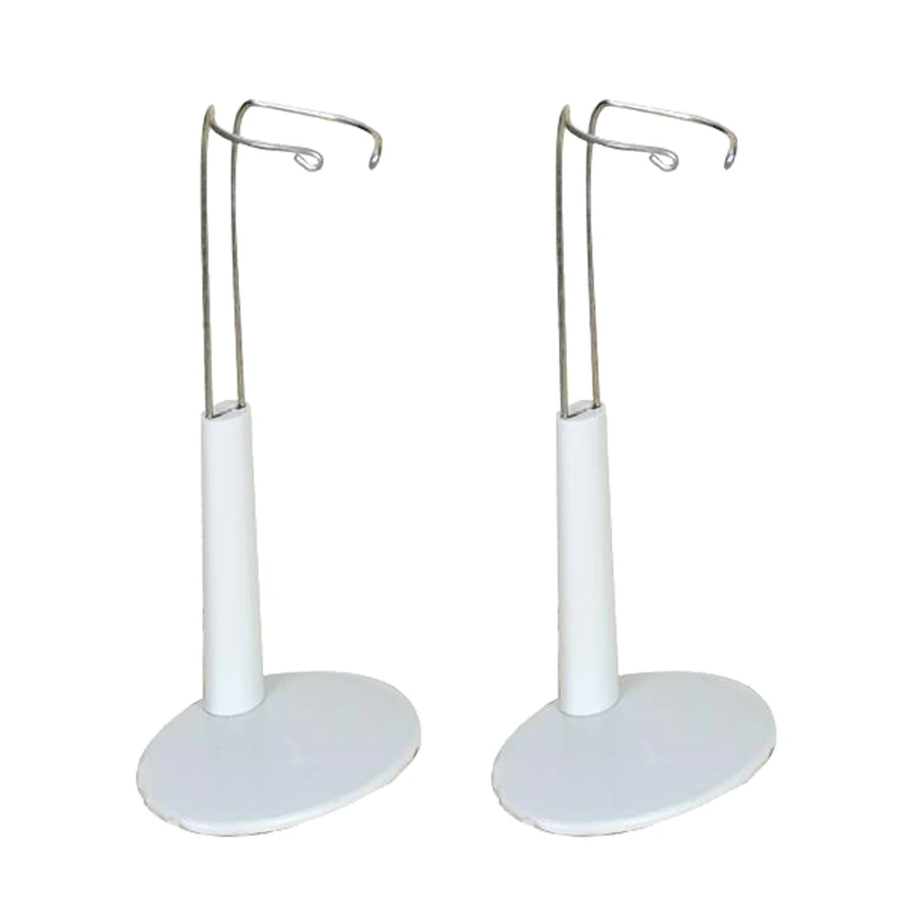 2Pcs Adjustable Metal Fashion Doll Stands Bear Display Holder C Type 5.5-7.8inch for Dolls Teddy Bears Doll Accessories White
2Pcs Adjustable Metal Fashion Doll Stands Bear Display Holder C Type 5.5-7.8inch for Dolls Teddy Bears Doll Accessories White