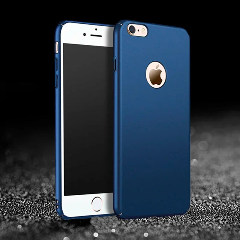 Роскошный Матовый Чехол для мобильного телефона iphone 6 s plus 5 5s SE ультратонкий