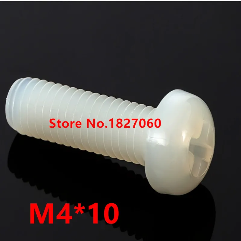 1000pcs M4*10 Plastic Nylon Round Pan Phillips Head Machine Screw Bolts M4 Hex Nuts
1000pcs M4*10 Plastic Nylon Round Pan Phillips Head Machine Screw Bolts M4 Hex Nuts