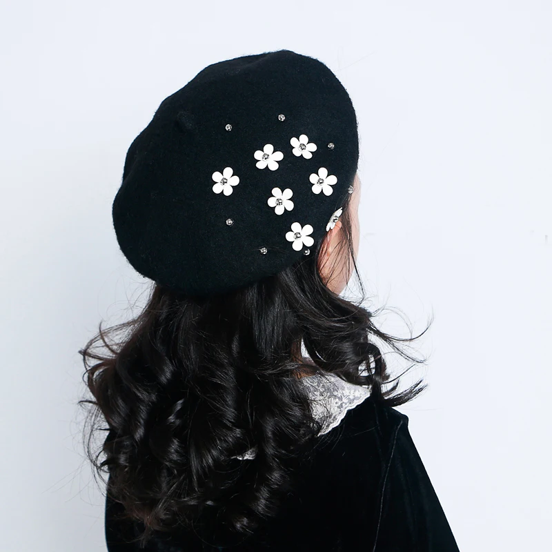 Winter Hats for Baby Girls Berets Knitting Pure Wool Beret Candy Color Beret Hats Applique Flower Hats Baret Caps Boinas Mujer
Winter Hats for Baby Girls Berets Knitting Pure Wool Beret Candy Color Beret Hats Applique Flower Hats Baret Caps Boinas Mujer