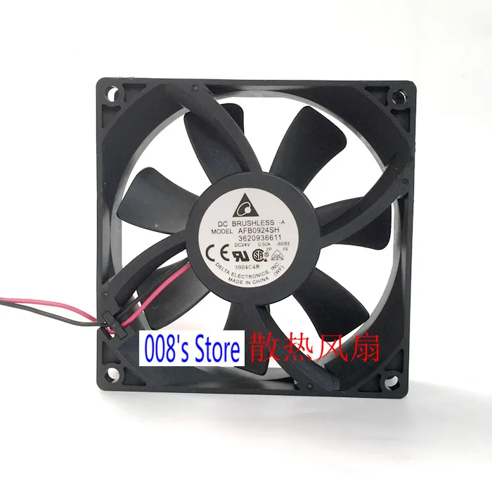 New Radiator CPU Cooler Fan For Server Inverter Axial AFB0924SH 90mm 9cm 90x90x25mm DC 24V 0.50A SE83 Violent Cooling
New Radiator CPU Cooler Fan For Server Inverter Axial AFB0924SH 90mm 9cm 90x90x25mm DC 24V 0.50A SE83 Violent Cooling