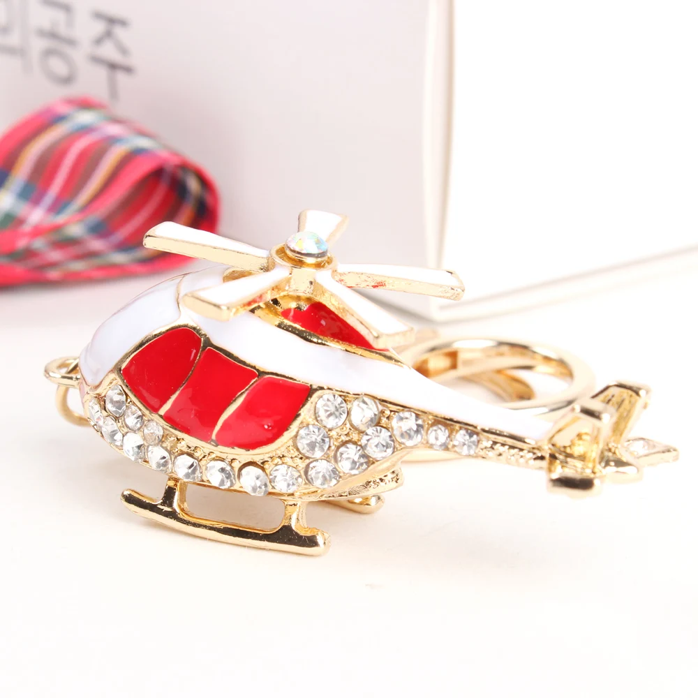 Mini Red Plane Helicopter Charm Pendant Lovely Crystal Purse Bag Car Keyring Key Chain Jewelry friend Creative Gift
Mini Red Plane Helicopter Charm Pendant Lovely Crystal Purse Bag Car Keyring Key Chain Jewelry friend Creative Gift