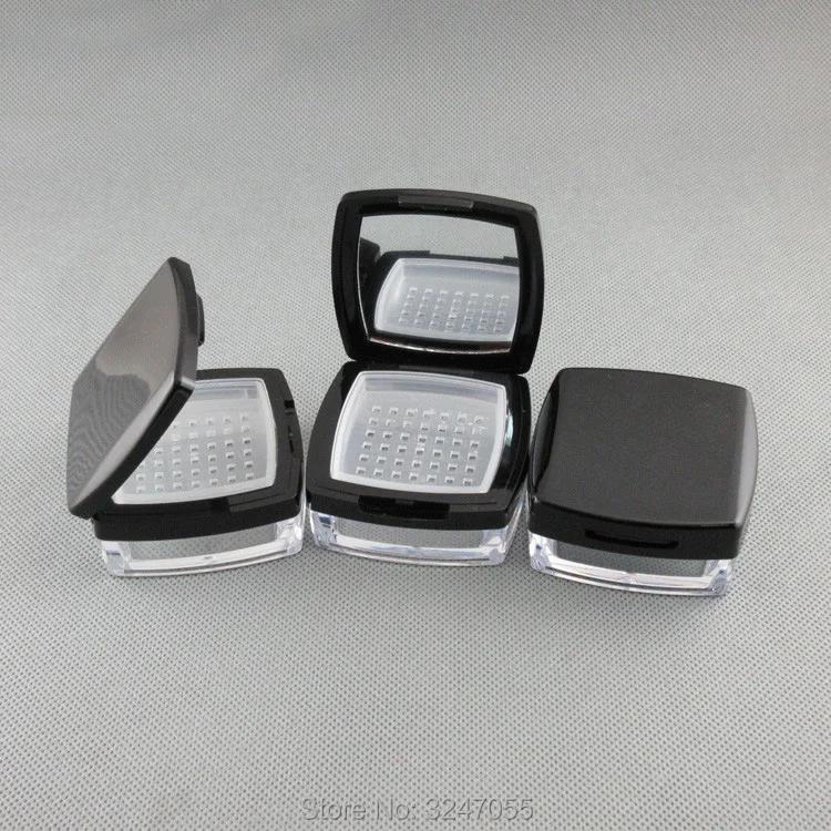 10ML 25pcs/lot Square Shape Elegant Loose Powder Case with Mirror, DIY Plastic Cosmetic Powder Refillable Jar,Facial Beauty Tool
10ML 25pcs/lot Square Shape Elegant Loose Powder Case with Mirror, DIY Plastic Cosmetic Powder Refillable Jar,Facial Beauty Tool