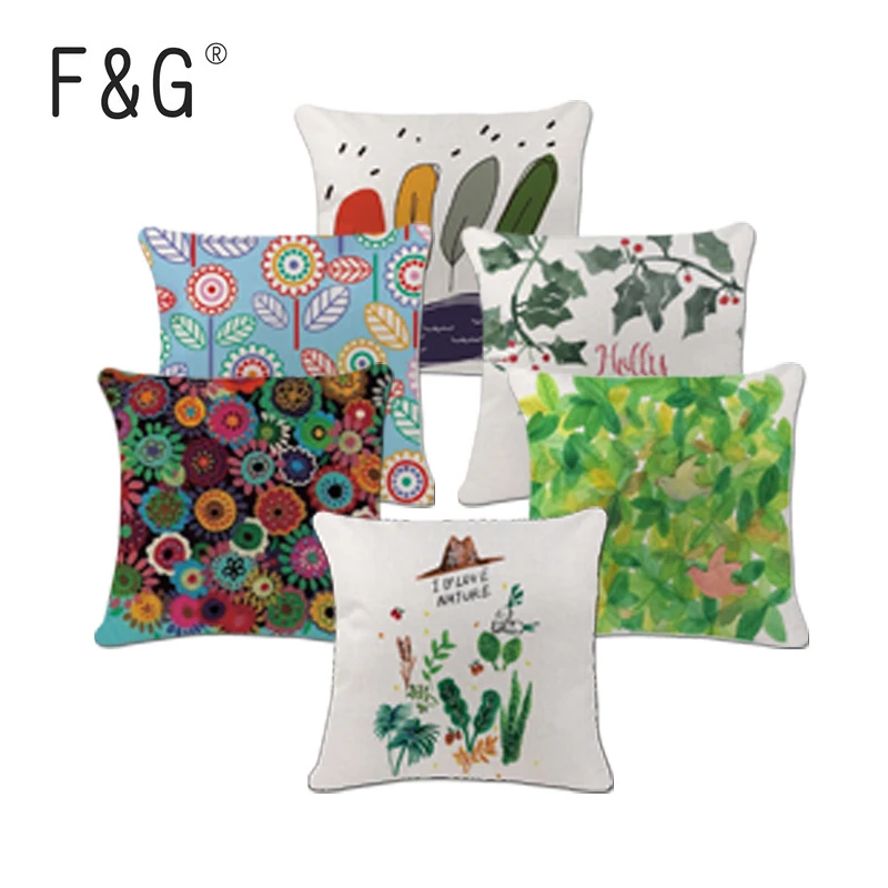 Green Leaves Cushion Cover Flower Pillow Case Cotton Linen Florals Trees Home Decorative Pillows Flower Cushion Cover for Sofa
Green Leaves Cushion Cover Flower Pillow Case Cotton Linen Florals Trees Home Decorative Pillows Flower Cushion Cover for Sofa