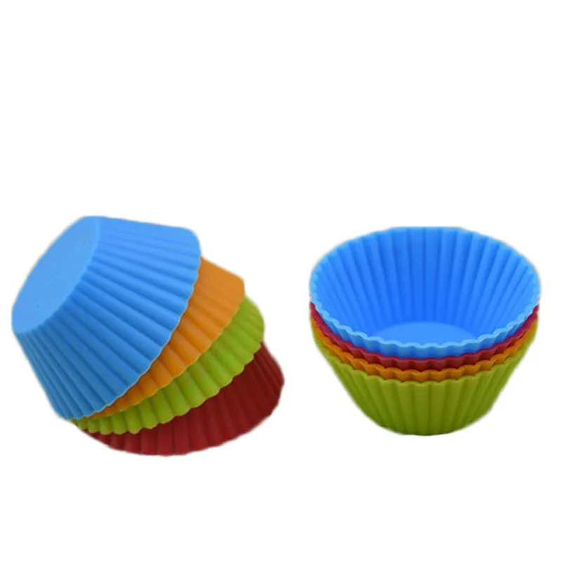 Thickened 5CM Round Silica Gel Cake Cup Mould Pudding Jelly Muffin Cup Puff Mould Baking Cup DIY Color Random
Thickened 5CM Round Silica Gel Cake Cup Mould Pudding Jelly Muffin Cup Puff Mould Baking Cup DIY Color Random