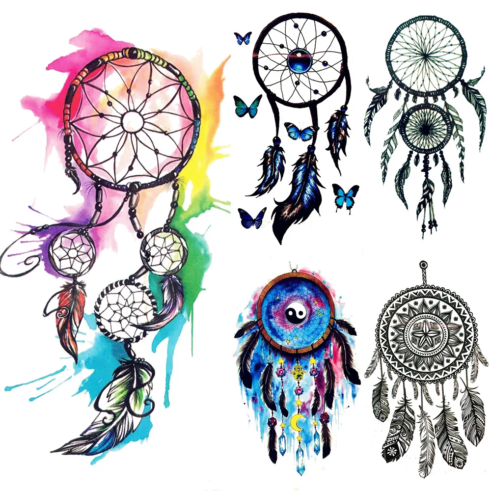 Water Color Dreamcatcher Tribal Temporary Tattoo Women Beauty Feather Tattoo Stickers Girl Makeup Body Arm Art Tatoo Hand Summer
Water Color Dreamcatcher Tribal Temporary Tattoo Women Beauty Feather Tattoo Stickers Girl Makeup Body Arm Art Tatoo Hand Summer