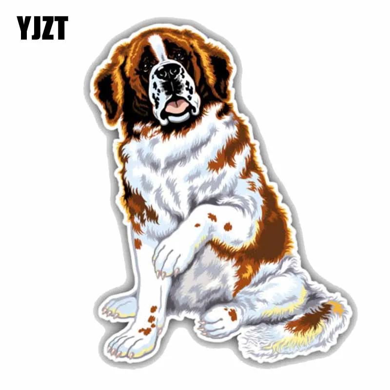 YJZT, 11 см x 14,1 см, собака санбернара, собака, животное из ПВХ, декоративный автомобильный стикер
YJZT, 11 см x 14,1 см, собака санбернара, собака, животное из ПВХ, декоративный автомобильный стикер