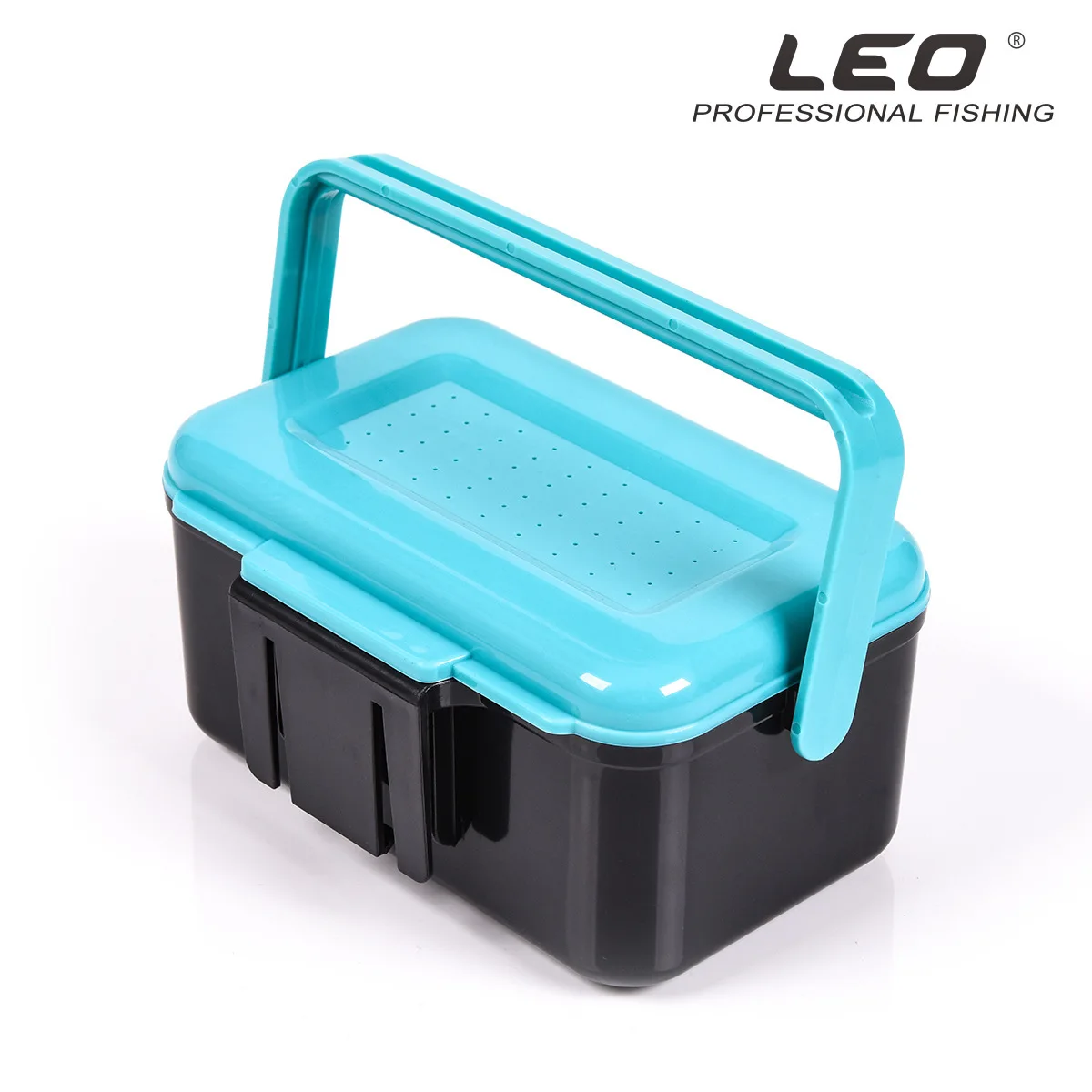 LEO ABS Plastic Fishing Box Tool 27778 Live Baits Case Earthworm Bait Worm Lure Tackle Storage Container Lures Hook | Спорт и