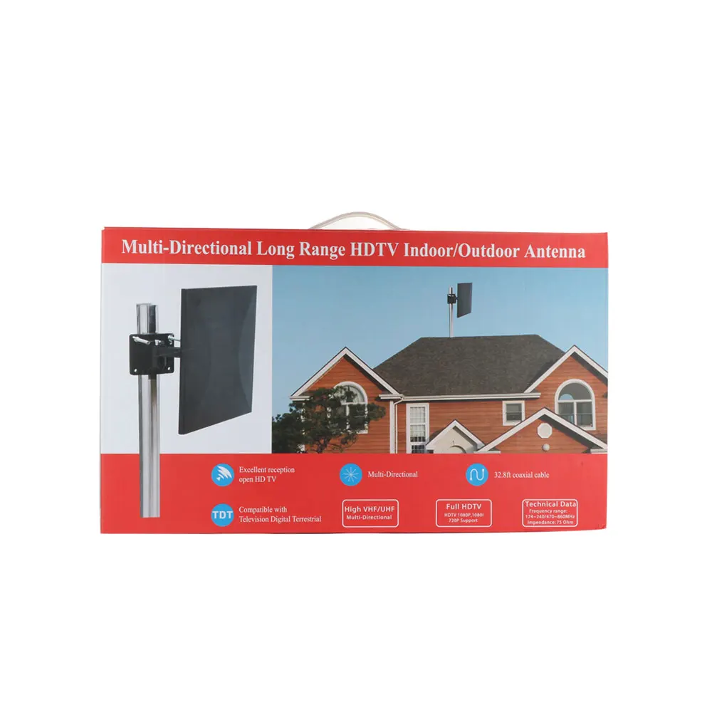 SATXTREM 318A HDTV Antenna Digital 160 Miles Range Outdoor/Indoor Signal Reception with Amplifier Booster 32.8ft cable Antenna 
SATXTREM 318A HDTV Antenna Digital 160 Miles Range Outdoor/Indoor Signal Reception with Amplifier Booster 32.8ft cable Antenna