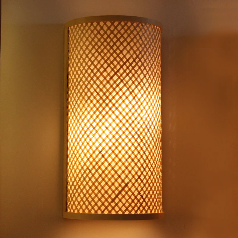 Japanese-style wall lamp garden bedroom semicircle creative hotel corridor Southeast Asia bamboo wall lamp ZA627 ZL119 YM
Japanese-style wall lamp garden bedroom semicircle creative hotel corridor Southeast Asia bamboo wall lamp ZA627 ZL119 YM