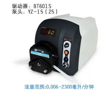 BT601S YT15 Lab Food Industrial Basic Speed Variable Big flow Peristaltic Filling Dosing Pump 0.006-2300ml/min
BT601S YT15 Lab Food Industrial Basic Speed Variable Big flow Peristaltic Filling Dosing Pump 0.006-2300ml/min