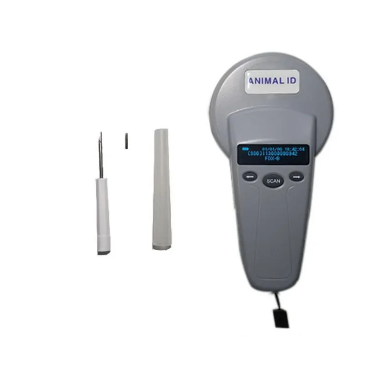 FDX B ISO11784/785 ручной rfid сканер микрочипов long range|Считыватели контрольных карт| |