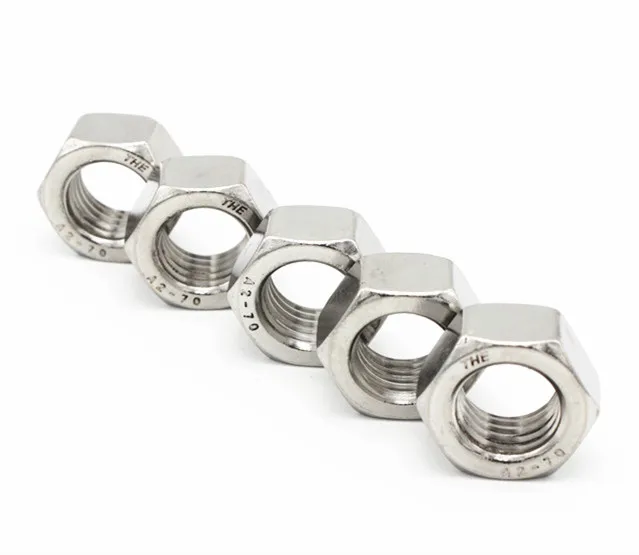 M1.6/M2/M2.5/M3/M4/M5-M30 Hex Nut Outer Hexagon Nuts DIN934 Metric thread 304 Stainless Steel
M1.6/M2/M2.5/M3/M4/M5-M30 Hex Nut Outer Hexagon Nuts DIN934 Metric thread 304 Stainless Steel