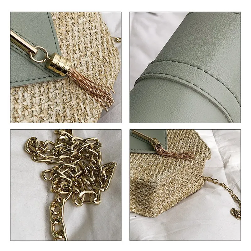 Handmade Woven Beach Circle Bohemia Shoulder Bag New Fashion Mulit Style Straw+leather Handbag Women Summer Rattan Bag M300
Handmade Woven Beach Circle Bohemia Shoulder Bag New Fashion Mulit Style Straw+leather Handbag Women Summer Rattan Bag M300
