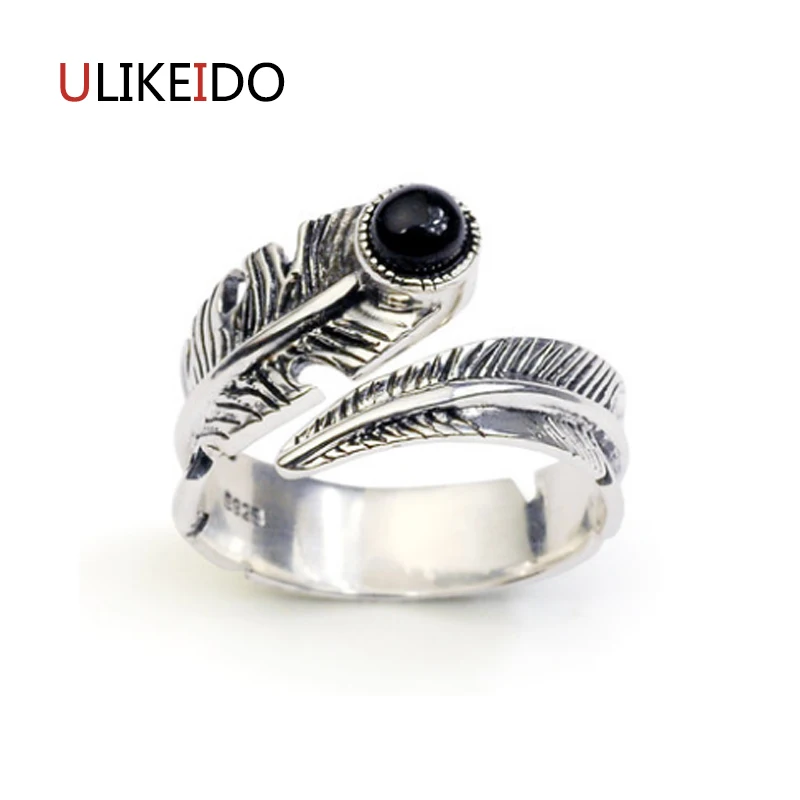 100% Pure 925 Sterling Silver Jewelry Feather Rings Opening With Zircon Wide Version Men Sign Ring For Women Fine Gift 1047
100% Pure 925 Sterling Silver Jewelry Feather Rings Opening With Zircon Wide Version Men Sign Ring For Women Fine Gift 1047