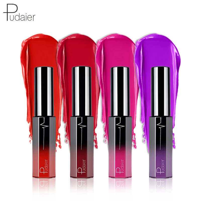 Фото Pudaier Матовая жидкая губная помада rouge a levre матовая longue tenue maquillage водостойкая