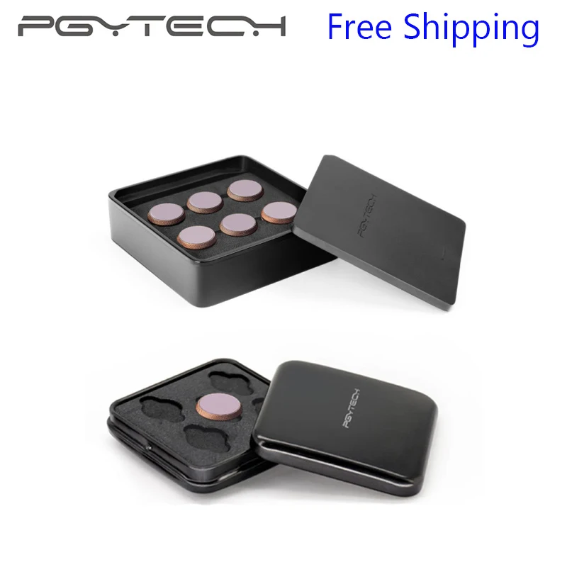 PGYTECH обновленный комплект воздушного фильтра Mavic ND4 ND8 ND16 ND32 DJI Air CPL UV Fliter