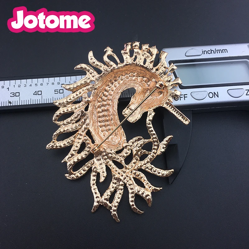 100pcs/lot 75mm Nouveau Colorful Horse Animal Rhinestone Crystal Pendant Brooch Pin
100pcs/lot 75mm Nouveau Colorful Horse Animal Rhinestone Crystal Pendant Brooch Pin
