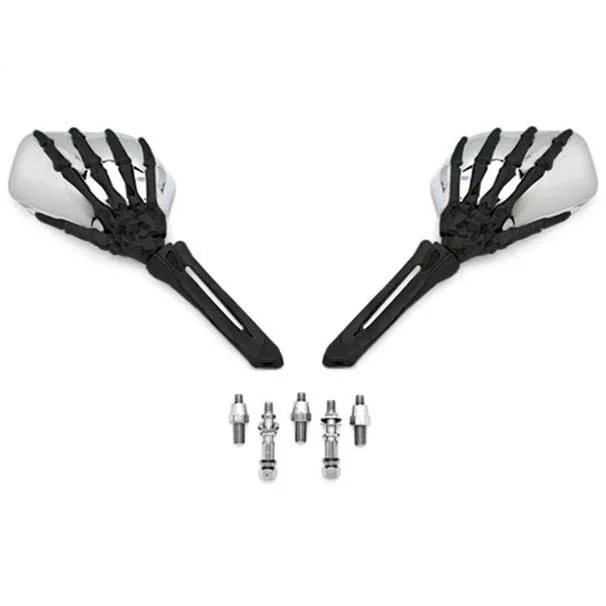 Free Shipping Black/Chrome Skeleton Hand Motorcycle Mirrors For Yamaha Stratoliner Midnight Deluxe
Free Shipping Black/Chrome Skeleton Hand Motorcycle Mirrors For Yamaha Stratoliner Midnight Deluxe