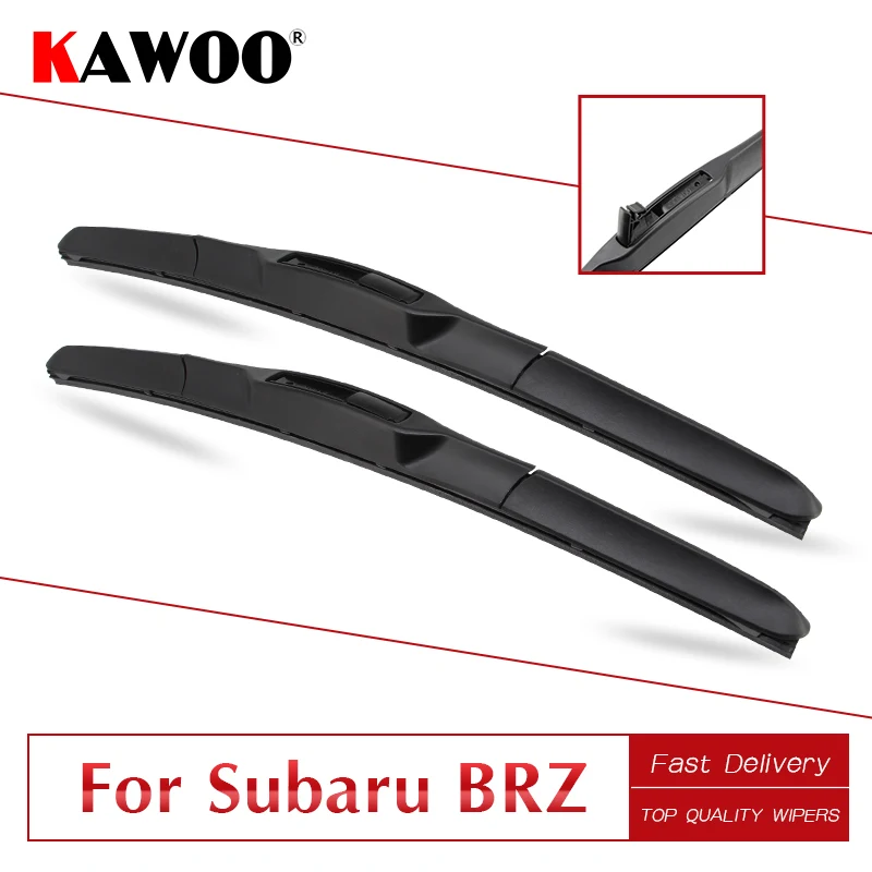 KAWOO For Subaru For BRZ 24"21" 2012 2013 2014 2015 Auto Soft Natural Rubber Clean The Windshield Wipers Blades Fit U Hook Arm
KAWOO For Subaru For BRZ 24"21" 2012 2013 2014 2015 Auto Soft Natural Rubber Clean The Windshield Wipers Blades Fit U Hook Arm