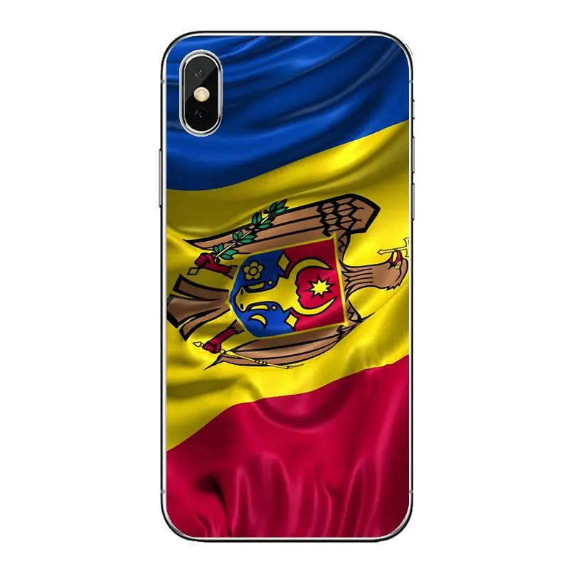 Мировым летающим natioal флаг Молдовы MD баннер мягкий чехол для Huawei Honor 8 8C 8X9 10 7A 7C