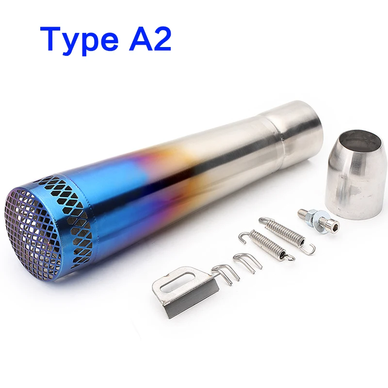 Universal 51mm motorcycle muffler exhaust pipe sportster moto gp stainless steel for rsv4 cbr250r cb400 gsr 750 er6n fz1 r25
Universal 51mm motorcycle muffler exhaust pipe sportster moto gp stainless steel for rsv4 cbr250r cb400 gsr 750 er6n fz1 r25