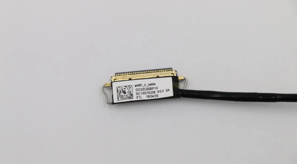 Новый кабель для камеры Lenovo ThinkPad T480S IR FRU 01YT312 01YT313 SC10G75238 DC02C00BP00 DC02C00BP10
Новый кабель для камеры Lenovo ThinkPad T480S IR FRU 01YT312 01YT313 SC10G75238 DC02C00BP00 DC02C00BP10