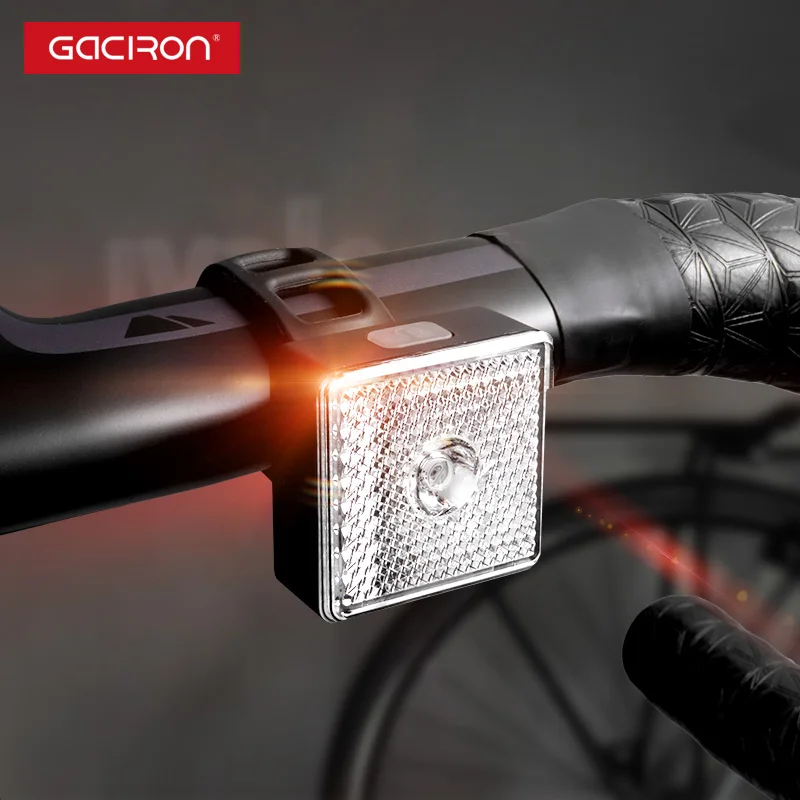 GACIRON 80lumens Bike Head Light Smart Motion Sensor Warning LED Lamp Reflex Waterproof Bicycle Spotlight Bike Accessories
GACIRON 80lumens Bike Head Light Smart Motion Sensor Warning LED Lamp Reflex Waterproof Bicycle Spotlight Bike Accessories