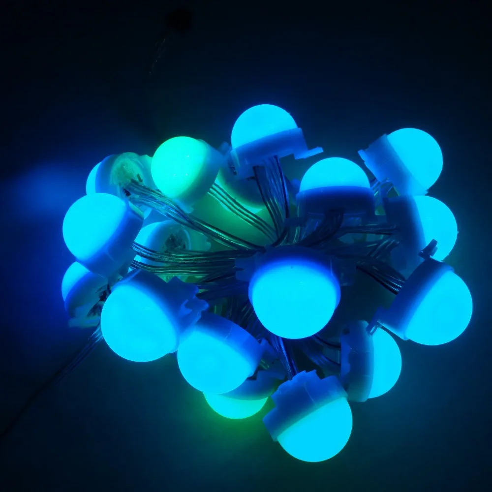 30mm diameter;IP68;12V;WS2811;addressable led smart module;0.72W;RGB full color;milky cover;with transparent wires
30mm diameter;IP68;12V;WS2811;addressable led smart module;0.72W;RGB full color;milky cover;with transparent wires