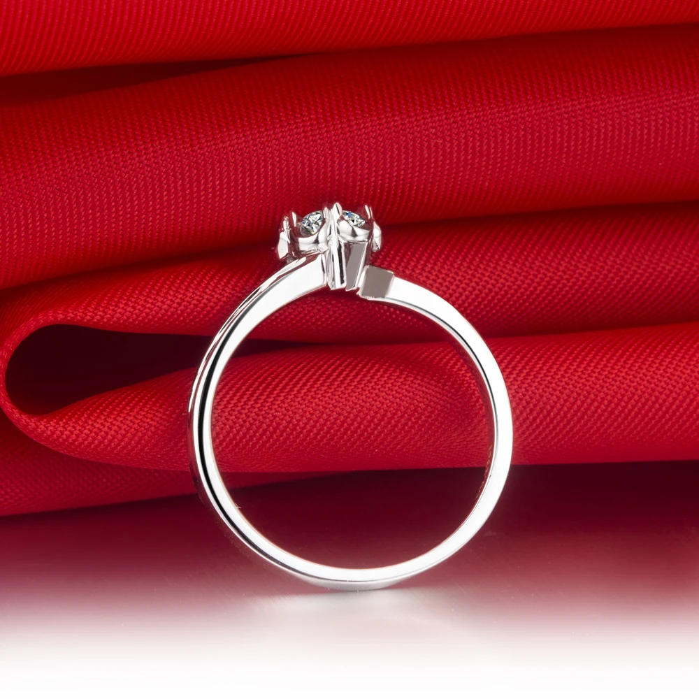Solitaire Engagement Snowflake Ring Moissanite Ring Jewelry 0.23ct Flower Ring Engagement Moissanite White Gold Ring Women 14K
Solitaire Engagement Snowflake Ring Moissanite Ring Jewelry 0.23ct Flower Ring Engagement Moissanite White Gold Ring Women 14K
