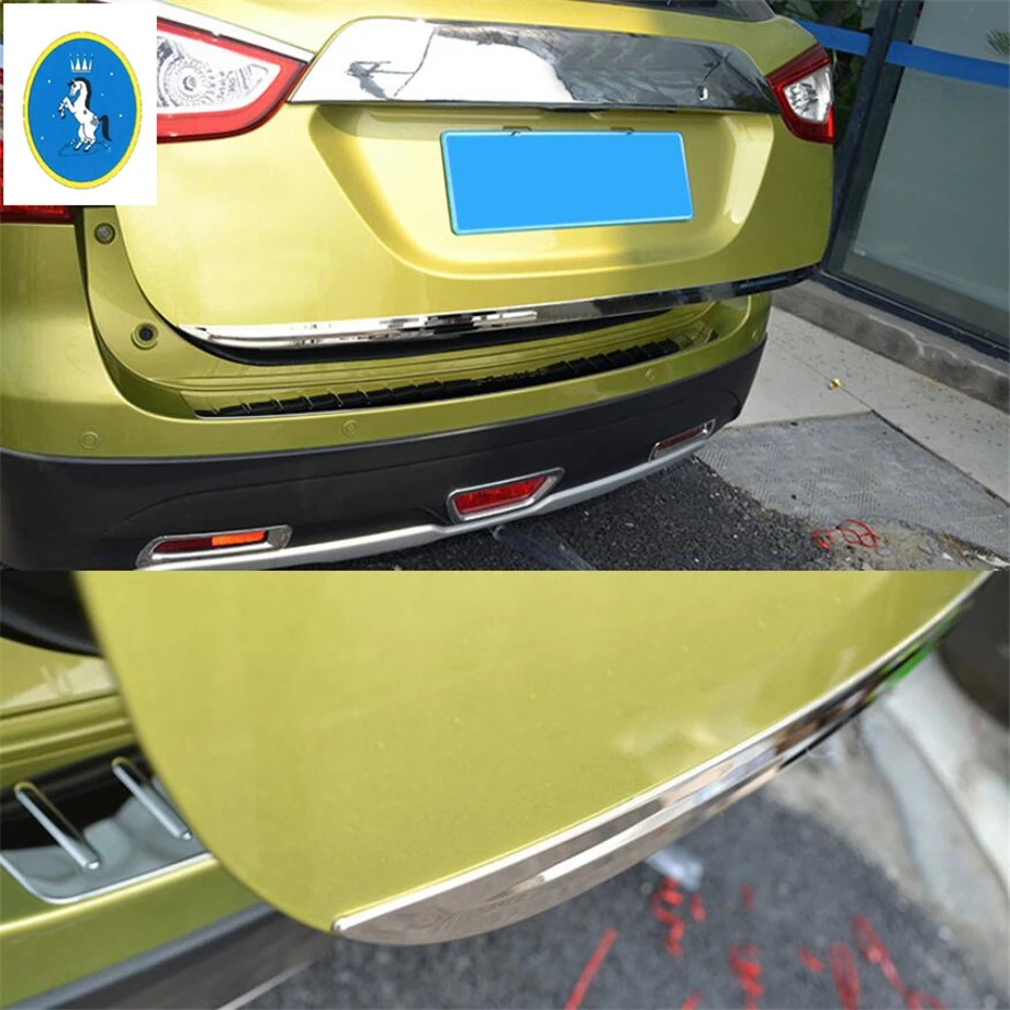 Yimaautotrims Rear Trunk Cover Tailgate Kit Hatch Back Door Handle Molding Boot Garnish Strip For Suzuki Sx4 S-cross 2014 - 2020
Yimaautotrims Rear Trunk Cover Tailgate Kit Hatch Back Door Handle Molding Boot Garnish Strip For Suzuki Sx4 S-cross 2014 - 2020
