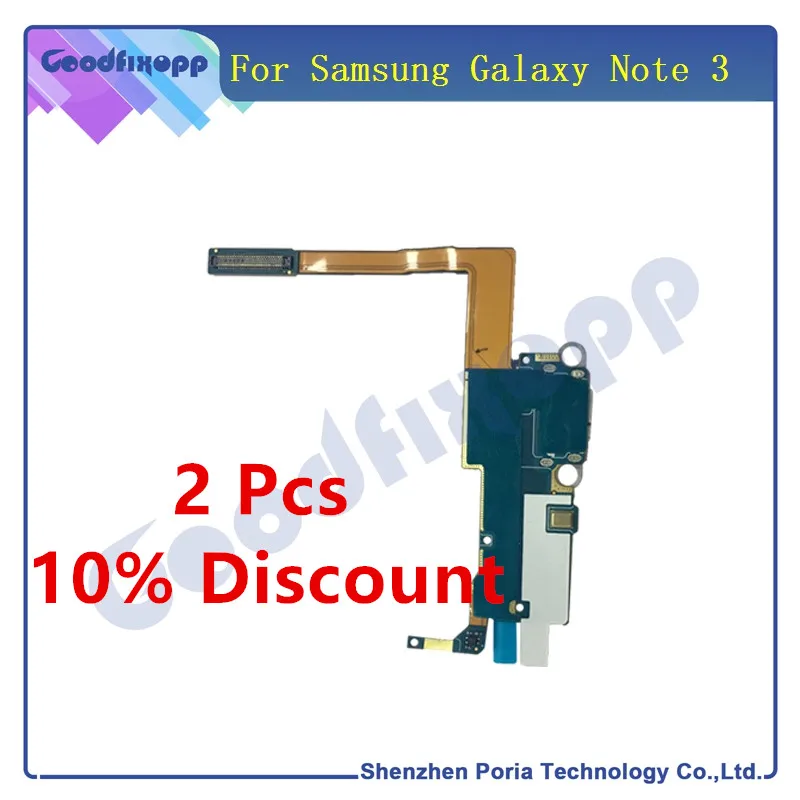 1 шт. для Samsung Galaxy Note 3 N9005 USB зарядный порт док-разъем гибкий кабель с микрофоном