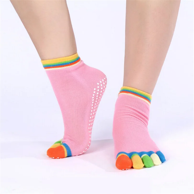 Women Sports Colorful Anti Slip Yoga Socks Hot Fitness And Pilates Cotton Socks Rainbow Workout Anti Slip Toe Breathable Purple
Women Sports Colorful Anti Slip Yoga Socks Hot Fitness And Pilates Cotton Socks Rainbow Workout Anti Slip Toe Breathable Purple
