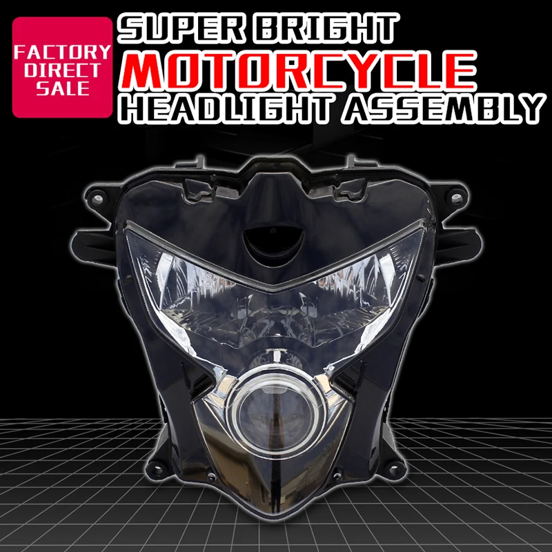 Front Headlight Head Light Headlamp Assembly For SUZUKI GSXR600 GSXR750 K4 2004 2005 GSXR 600 750 Motorcycle Accessories
Front Headlight Head Light Headlamp Assembly For SUZUKI GSXR600 GSXR750 K4 2004 2005 GSXR 600 750 Motorcycle Accessories
