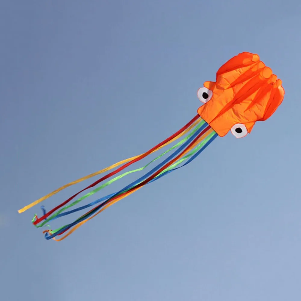 

Пляжный воздушный змей осьминог, Однолинейный, для силовых занятий спортом, летающий воздушный змей, игрушка для активного отдыха, 4 м