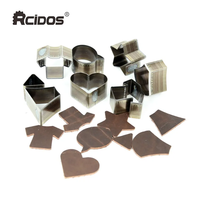 RCIDOS Full Steel Cutting Dies,DIY Vegetable Tanned Leather Heart Star cutter,Customized shape japan blade mold
RCIDOS Full Steel Cutting Dies,DIY Vegetable Tanned Leather Heart Star cutter,Customized shape japan blade mold