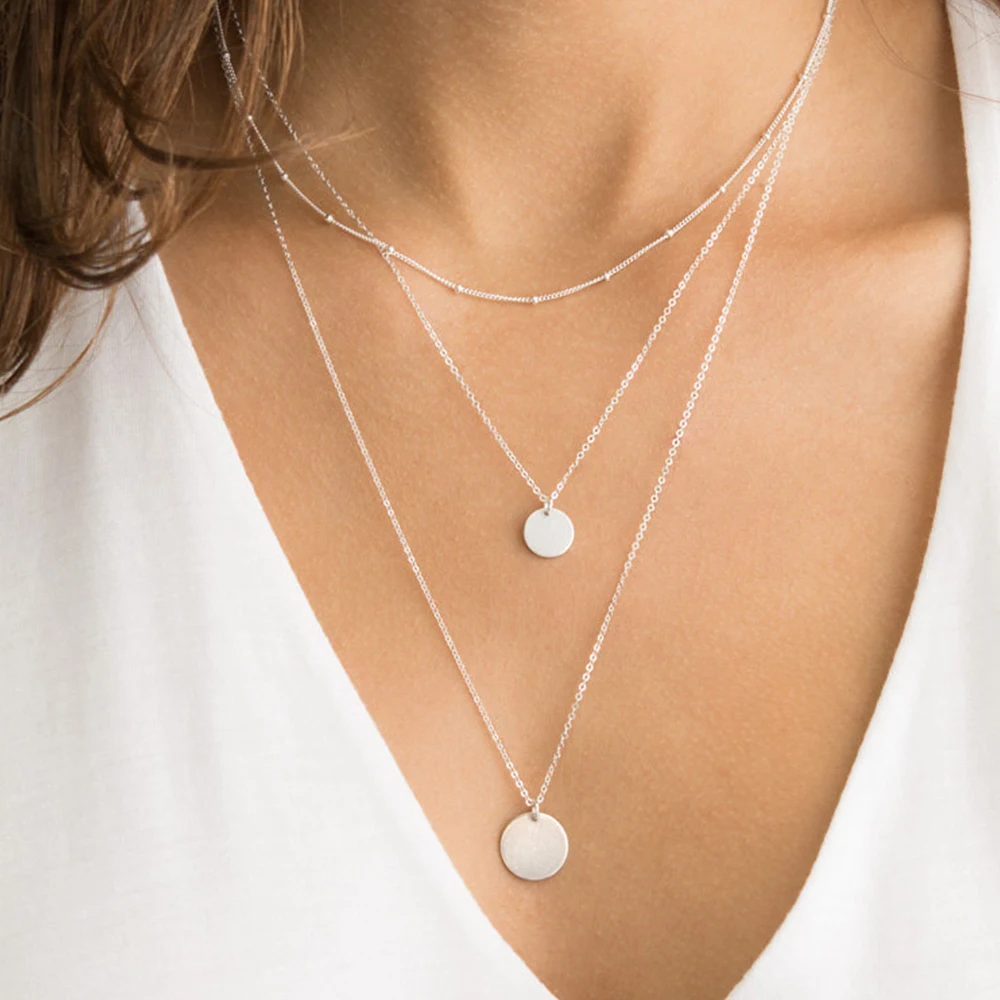 eManco Gold stainless steel 316L Chain Choker Necklace women Pendant Layered necklace sets for women Jewelry
eManco Gold stainless steel 316L Chain Choker Necklace women Pendant Layered necklace sets for women Jewelry