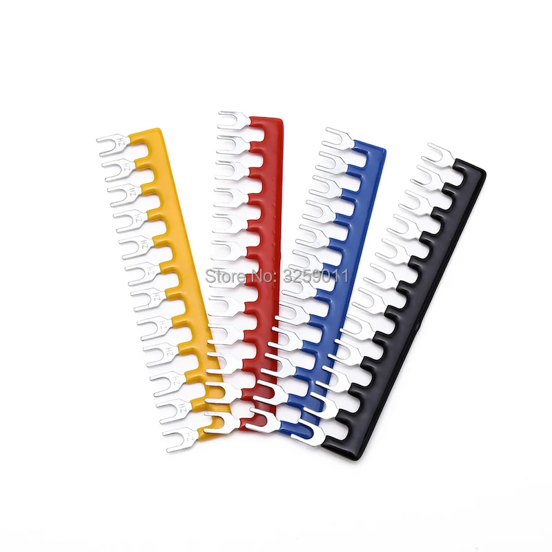 10PCS TB2512 Suyep 12 Positions 25A Wire Connector Pre Insulated Fork Type Barrier Spades Terminal Strip Jumper Block
10PCS TB2512 Suyep 12 Positions 25A Wire Connector Pre Insulated Fork Type Barrier Spades Terminal Strip Jumper Block