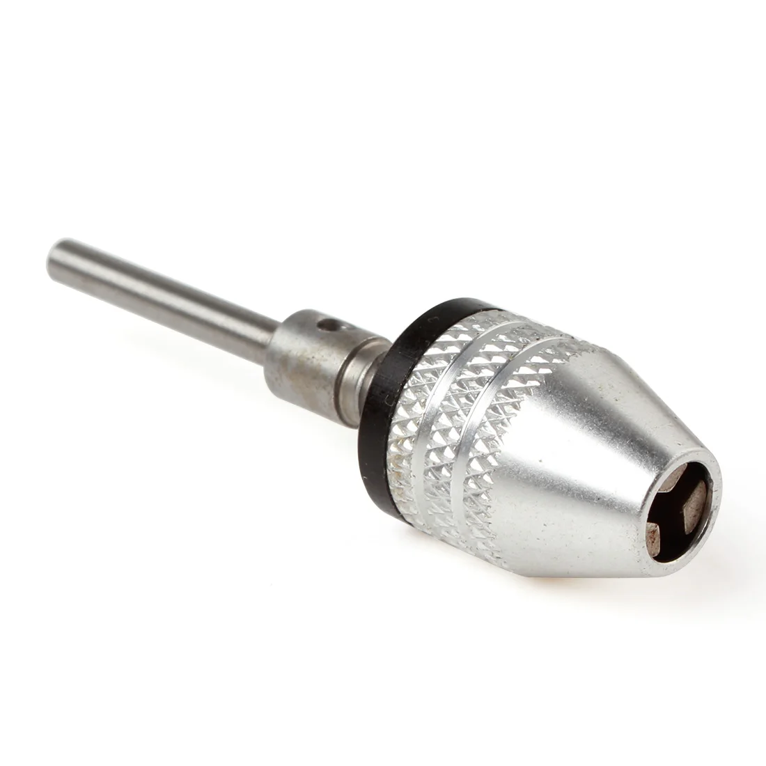 High Quality Alloy Silver / Black Rotary Tool Mini 0.3-4mm Keyless Drill Bit Chuck Adapter Screwdriver Accessories | Инструменты