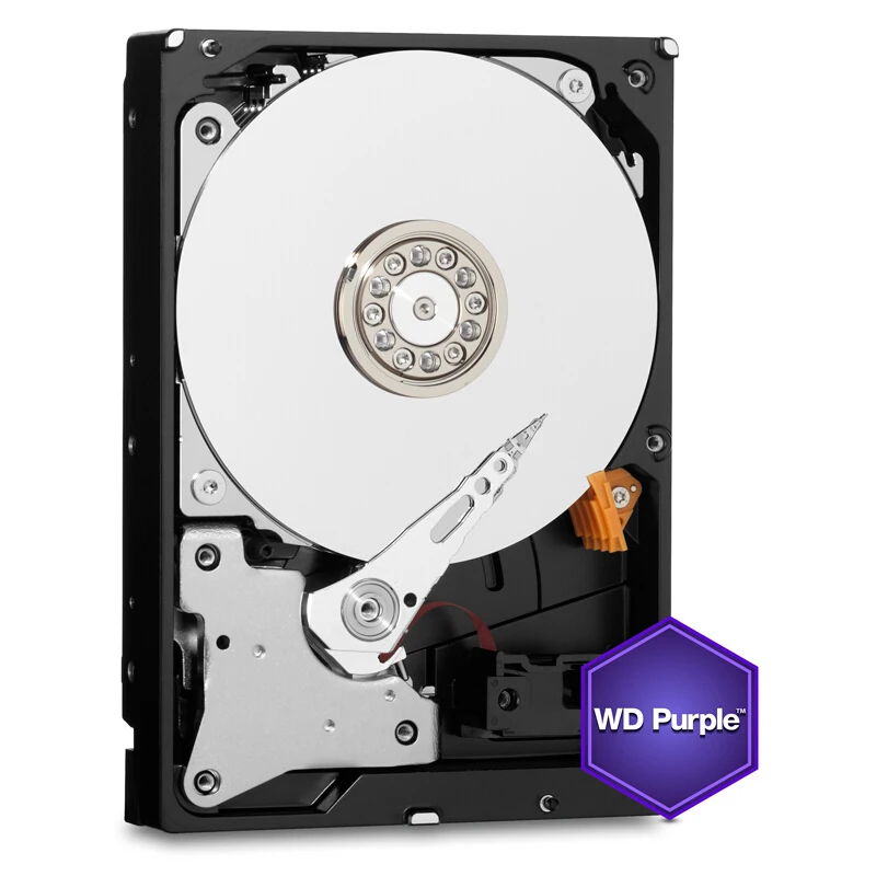 Western Digital WD Purple 10TB Surveillance HDD 256MB SATA 6Gb/S 3.5" Internal Hard Drive for video recorder WD100EJRX
Western Digital WD Purple 10TB Surveillance HDD 256MB SATA 6Gb/S 3.5" Internal Hard Drive for video recorder WD100EJRX