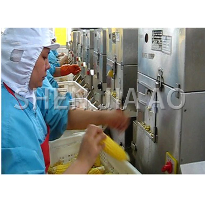 TM-268 Automatically Corn Thresher Food Processing Plant Essential Machine Corn Processing Machine High Efficiency Thresher