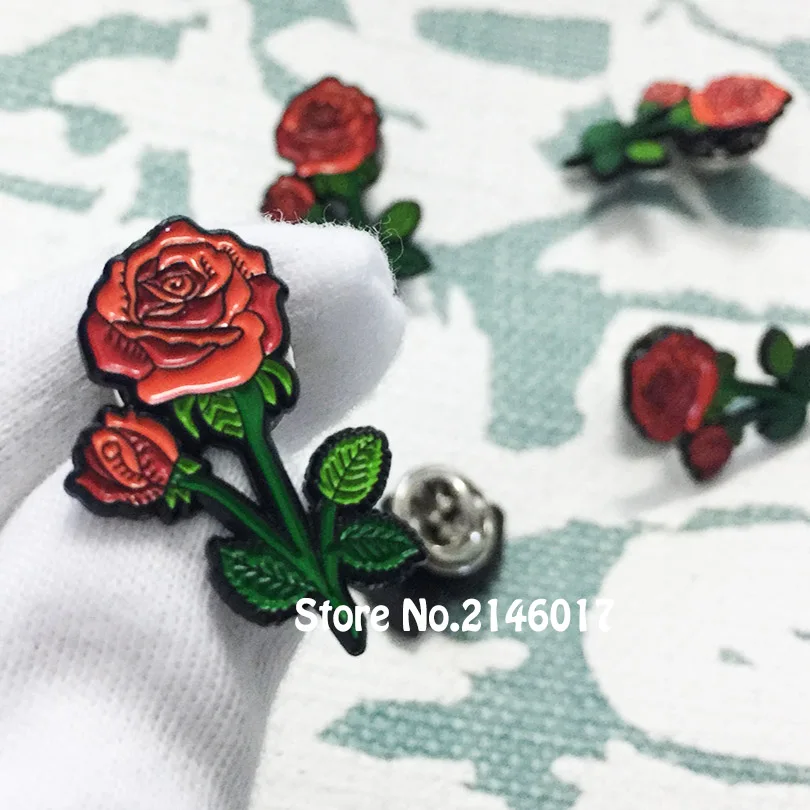 10pcs Wholesale Flower Brooch Collar Lapel Pin for Ladies Women 1960s 27mm Tall Red Rose Soft Enamel Pins Badge Birthday Gift
10pcs Wholesale Flower Brooch Collar Lapel Pin for Ladies Women 1960s 27mm Tall Red Rose Soft Enamel Pins Badge Birthday Gift