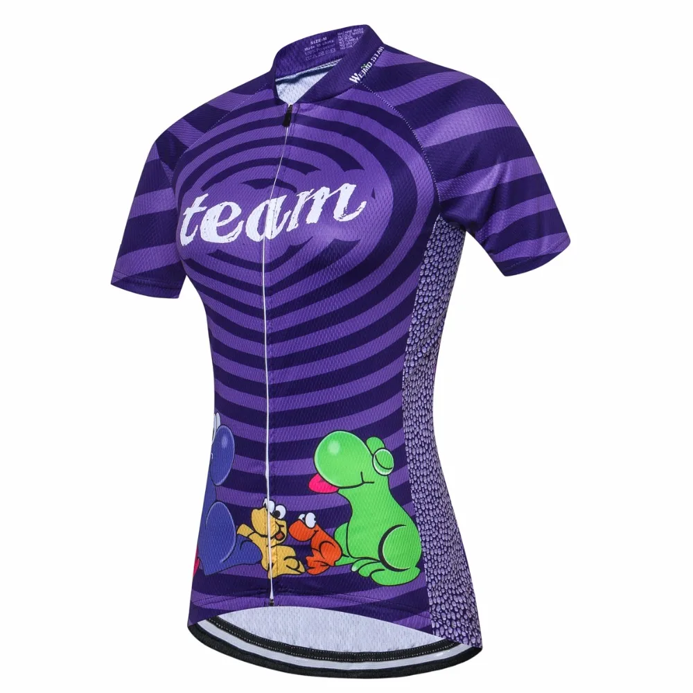 Weimostar женский велосипед Джерси Топы Одежда Цикл Открытый Pro Ropa Ciclismo mtb короткий