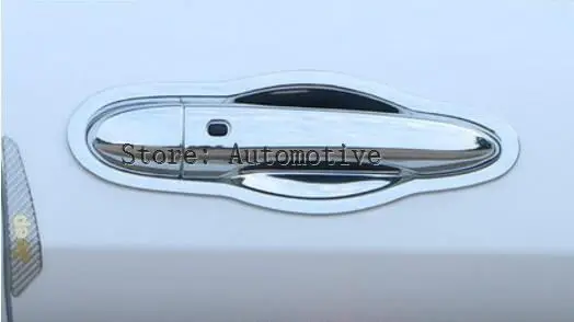 Набор для Jeep Cherokee хромированная крышка дверной ручки 2014 2015 2016 2017 с отверстием