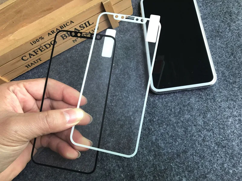 Белое черное Защитное стекло для iPhone13 12 11 XS XR XSMAX 11Pro Max углеродное волокно