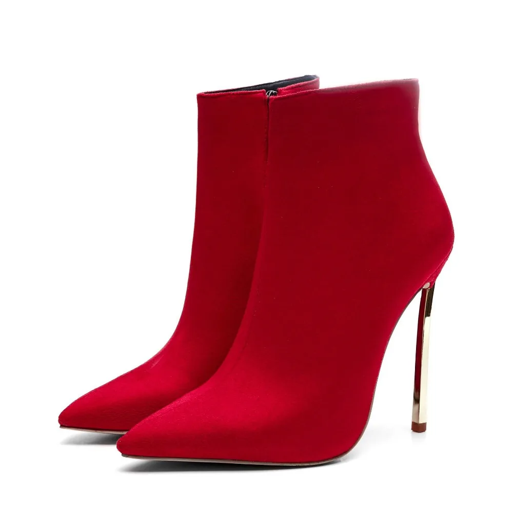 newest sapato feminino blue red women's shoes pointed toe high heels ankle boots zipper botas femininas de inverno free shipping
newest sapato feminino blue red women's shoes pointed toe high heels ankle boots zipper botas femininas de inverno free shipping